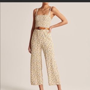Abercrombie Smocked Jumpsuit